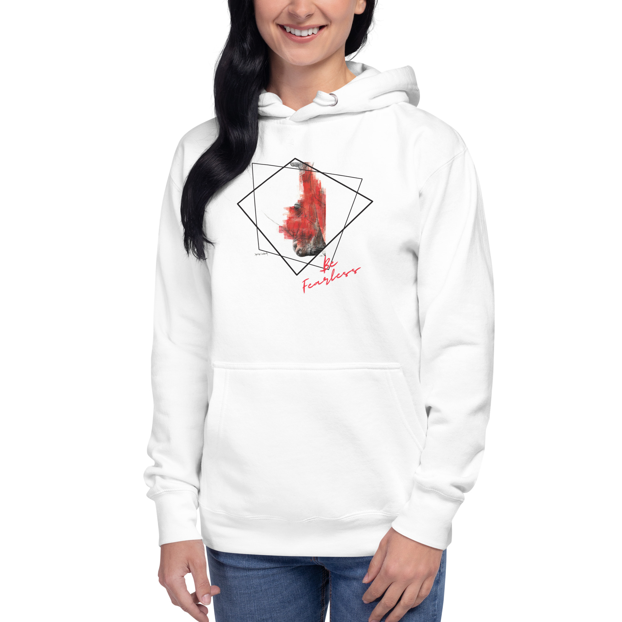 Rhino Unisex Hoodie - Image 3