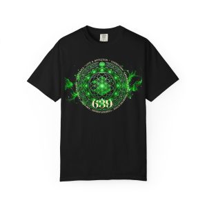 639Hz Solfeggio Frequency Unisex T-Shirt – Connect. Harmonize. Thrive Together.