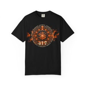 417Hz Solfeggio Frequency Unisex T-Shirt – Embrace Change. Transform Your Path.