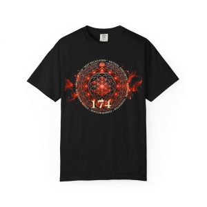 174Hz Solfeggio Frequency Unisex T-Shirt – Align Your Energy. Restore Your Balance.